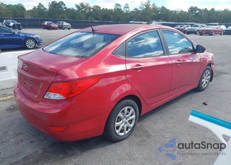 2013 Hyundai Accent Gls from USA, damaged, VIN KMHCT4AE9DU461634
